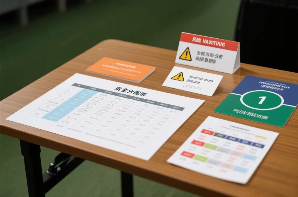 比赛前的资金管理与风险控制示意